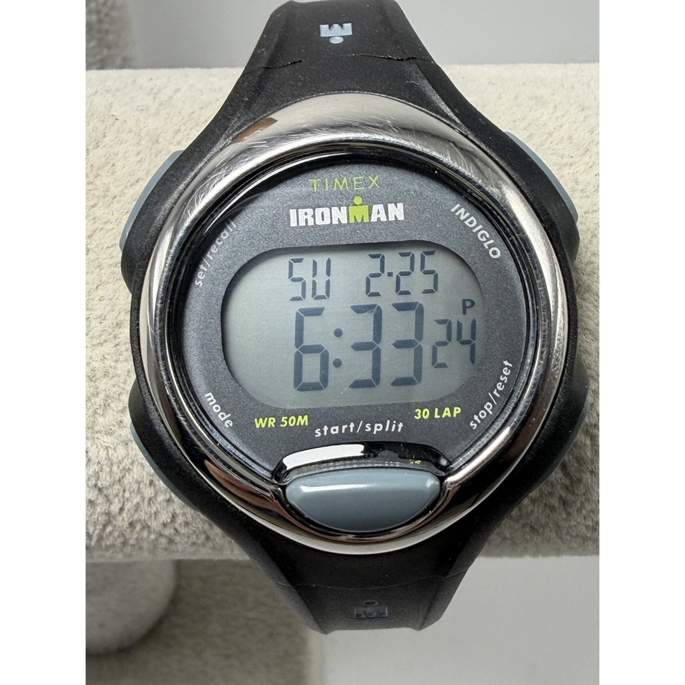 Timex 855 Ironman‎ TW2W17300 New Battery Ladies Watch 34MM 7.75" Indiglo